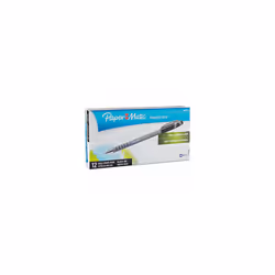 Papermate Flex Grip Ultra Stick Pen 1.0mm 12pk - Black