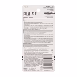 Maybelline Great Lash Mascara  Blackest Black  2 Pack