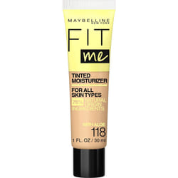 Maybelline Fit Me Tinted Moisturizer  Natural Coverage  Face Makeup  118  1 Count