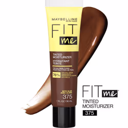 Maybelline Fit Me Tinted Moisturizer  Natural Coverage  Face Makeup  375  1 Count