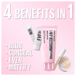 Maybelline Instant Age Rewind Instant Perfector 4-In-1 Matte Makeup  00 Fair/Light  1 Count