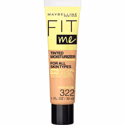 Maybelline Fit Me Tinted Moisturizer  Natural Coverage  Face Makeup  322  1 Count