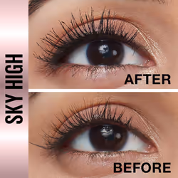 Maybelline New York Lash Sensational Sky High Mascara  Limited Edition Holiday Make Up  Lengthening & Volumizing  Very Black  0.24 Fl Oz