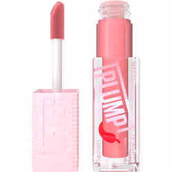 MAYBELLINE Lifter Gloss Lifter Plump  Plumping Lip Gloss with Chili Pepper and 5% Maxi-Lip  Blush Blaze  Sheer Pale Pink  1 C ...