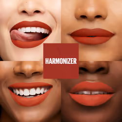 Maybelline Super Stay Matte Ink Liquid Lip Color  Moodmakers Lipstick Collection  Long Lasting  Transfer Proof Lip Makeup  Harmonizer  Red Brown  1 Co