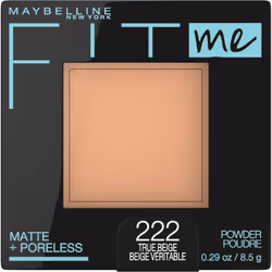 Maybelline Fit Me Matte + Poreless Pressed Face Powder Makeup & Setting Powder True Beige 1 Count