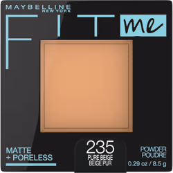 Maybelline Fit Me Matte + Poreless Pressed Face Powder Makeup & Setting Powder Pure Beige 1 Count