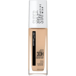 Maybelline Super Stay Full Coverage Liquid Foundation Active Wear Makeup  Up to 30Hr Wear  Transfer  Sweat & Water Resistant  Matte Finish  Natural Be