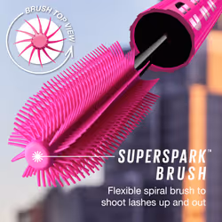 Maybelline Lash Sensational Firework Washable Mascara  Lengthening & Volumizing Mascara for up to 24HR wear  Brownish Black  1 Count
