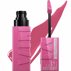 MAYBELLINE Super Stay Vinyl Ink Longwear No-Budge Liquid Lipcolor Make Up  Highly Pigmented Color and Instant Shine  Edgy  1  ...