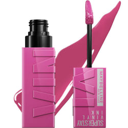 MAYBELLINE Super Stay Vinyl Ink Longwear No-Budge Liquid Lipcolor Make Up  Highly Pigmented Color and Instant Shine  Edgy  1 Count