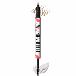 Maybelline Build-A-Brow 2-in-1 Brow Pen and Sealing Brow Gel Eyebrow Makeup for Real-Looking Fuller Eyebrows Blonde 1 Cou ...
