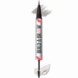 Maybelline Build-A-Brow 2-in-1 Brow Pen and Sealing Brow Gel  Eyebrow Makeup for Real-Looking  Fuller Eyebrows  Black Brown   ...