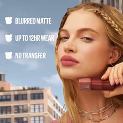 MAYBELLINE Super Stay Teddy Lip Tint  Long Lasting Matte Lipstick For Up To 12HR Wear  Mascara Tear  1 Count