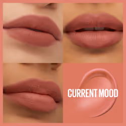 MAYBELLINE Super Stay Teddy Lip Tint  Long Lasting Matte Lipstick For Up To 12HR Wear  Current Mood  1 Count