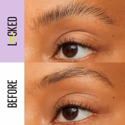 Maybelline Super Lock Brow Glue Eyebrow Gel  Lightweight Brow Gel For Up To 24HR Hold  Clear  1 Count