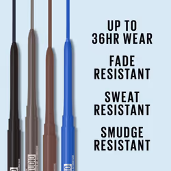 Maybelline Tattoo Studio Automatic Gel Pencil Waterproof Eyeliner  Blendable  Smudge Resistant  Matte Eyeliner For Up To 36HR Wear  Sleeples