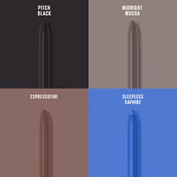 Maybelline Tattoo Studio Automatic Gel Pencil Waterproof Eyeliner  Blendable  Smudge Resistant  Matte Eyeliner For Up To 36HR Wear  Sleeples