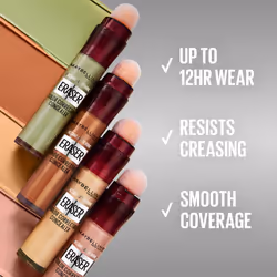 Maybelline Instant Age Rewind Instant Eraser Color Correcting Concealer  Crease-Resistant Coverage  Up to 12HR Moisturizing Wear  Green Color Correcto