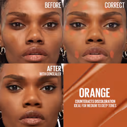 Maybelline Instant Age Rewind Instant Eraser Color Correcting Concealer  Crease-Resistant Coverage  Up to 12HR Moisturizing Wear  Orange Color Correct