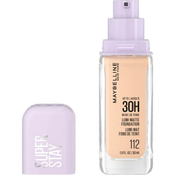 Maybelline Super Stay Lumi-Matte Foundation  Lightweight and Buildable Full Coverage Foundation Makeup For Up To 30HR Wear  112  1 Count