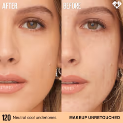 Maybelline Super Stay Lumi-Matte Foundation  Lightweight and Buildable Full Coverage Foundation Makeup For Up To 30HR Wear  120  1 Count