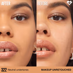 Maybelline Super Stay Lumi-Matte Foundation  Lightweight and Buildable Full Coverage Foundation Makeup For Up To 30HR Wear  322  1 Count