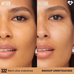 Maybelline Super Stay Lumi-Matte Foundation  Lightweight and Buildable Full Coverage Foundation Makeup For Up To 30HR Wear  332  1 Count