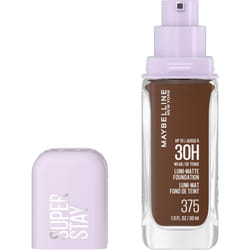 Maybelline Super Stay Lumi-Matte Foundation  Lightweight and Buildable Full Coverage Foundation Makeup For Up To 30HR Wear  375  1 Count
