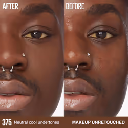 Maybelline Super Stay Lumi-Matte Foundation  Lightweight and Buildable Full Coverage Foundation Makeup For Up To 30HR Wear  375  1 Count