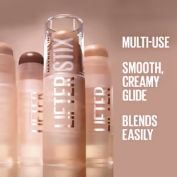 Maybelline Lifter Stix Multi-Use Face Stick - Contour  Bronzer  Concealer and Foundation Stick  All-In-One Creamy Face Makeup Stick with Cranberry See