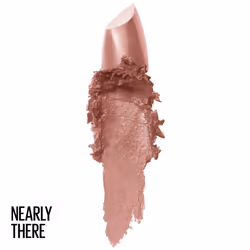 Maybelline New York color Sensational Lipstick, Lip Makeup, cream Finish, Hydrating Lipstick, Nearly There, Nude,1 count