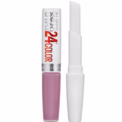 Maybelline SuperStay 24 2-Step Liquid Lipstick Makeup, Lasting Lilac, 1 kit