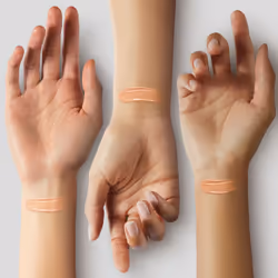 Maybelline Fit Me Dewy + Smooth Liquid Foundation Makeup, Sun Beige, 1 count (Packaging May Vary)
