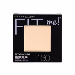 Maybelline New York Fit Me Set + Smooth Powder Makeup, Buff Beige, 0.3 oz.