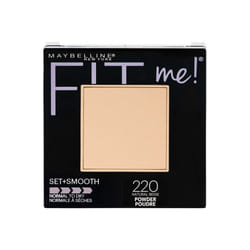 Maybelline New York Fit Me Set + Smooth Powder Makeup  Natural Beige  0.3 oz.