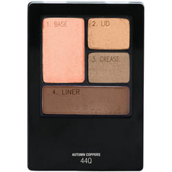 Maybelline New York Expert Wear Eyeshadow Quads  Autumn Coppers  0.17 oz.