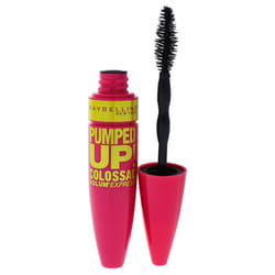 Maybelline Volum' Express Pumped Up Colossal Mascara  Washable Formula Infused with Collagen for Up To 16x Lash Volume  Classic Black  1 Count