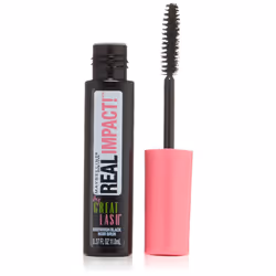 Maybelline New York Great Lash Real Impact Washable Mascara Brownish Black 0.37 Fluid Ounce