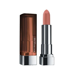 Maybelline Color Sensational Lipstick  Lip Makeup  Matte Finish  Hydrating Lipstick  Nude  Pink  Red  Plum Lip Color  Clay Crush  0.15 oz; (Packaging