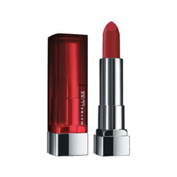 Maybelline Color Sensational Lipstick  Lip Makeup  Matte Finish  Hydrating Lipstick  Nude  Pink  Red  Plum Lip Color  Rich Ruby  1 Count