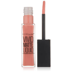 Maybelline New York Color Sensational Vivid Matte Liquid Lipstick  Nude Flush  0.26 fl. oz.