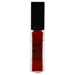 Maybelline New York Color Sensational Vivid Matte Liquid Lipstick  Orange Shot  0.26 fl. oz.