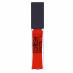 Maybelline New York Color Sensational Vivid Matte Liquid Lipstick  Rebel Red  0.26 fl. oz.