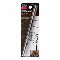 Maybelline Brow Precise Micro Eyebrow Pencil Makeup  Soft Brown  0.002 oz.