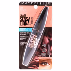 Maybelline New York Lash Sensational Luscious Waterproof Mascara  Very Black  0.3 fl. oz. K2004600