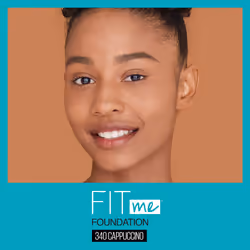 Maybelline Fit Me Matte + Poreless Liquid Oil-Free Foundation Makeup  Cappuccino  1 Count (Packaging May Vary)