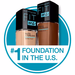 Maybelline Fit Me Matte + Poreless Liquid Oil-Free Foundation Makeup  Cappuccino  1 Count (Packaging May Vary)