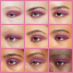 Maybelline New York Expert Wear Eyeshadow  Fierce Fuschia  0.08 oz.