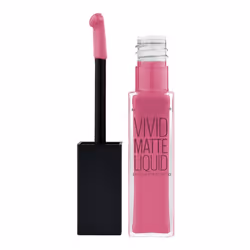 Maybelline New York Color Sensational Vivid Matte Liquid Lipstick  Twisted Tulip  0.26 fl. oz.